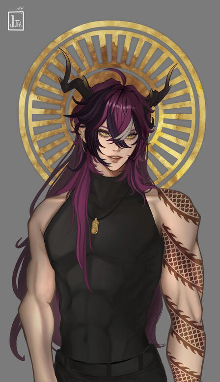 D stands for Dragon (Inspired by Ookurikara from TKRB)